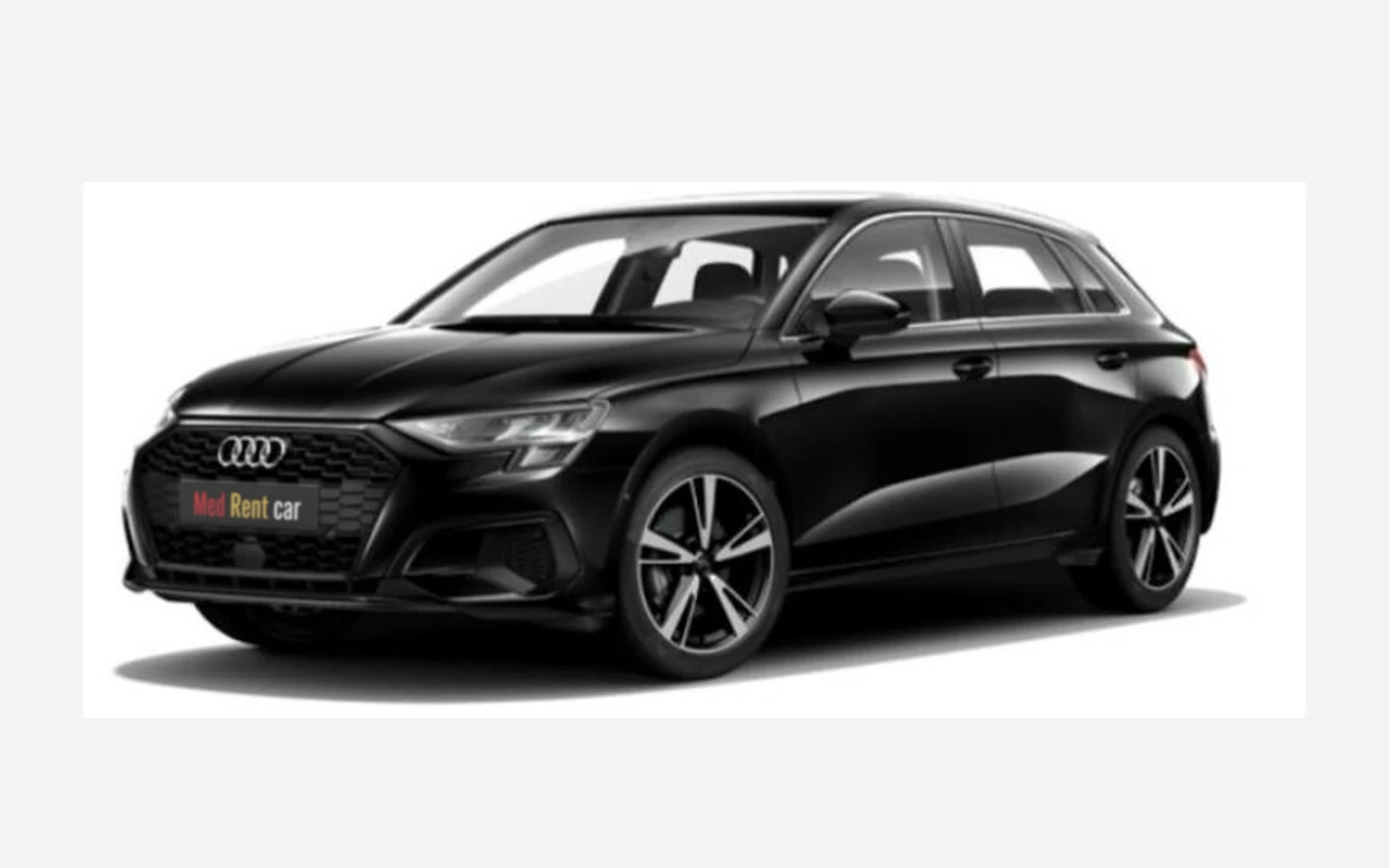 Photo Audi A3 disponible à la location chez Med Rent Car