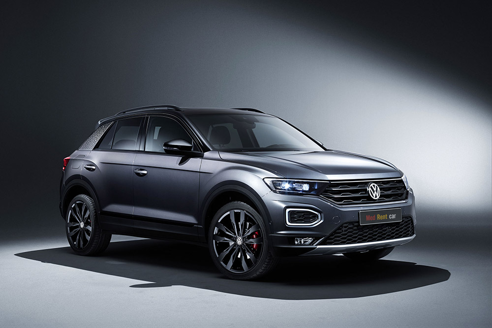 Photo Volkswagen T-Roc disponible à la location chez Med Rent Car